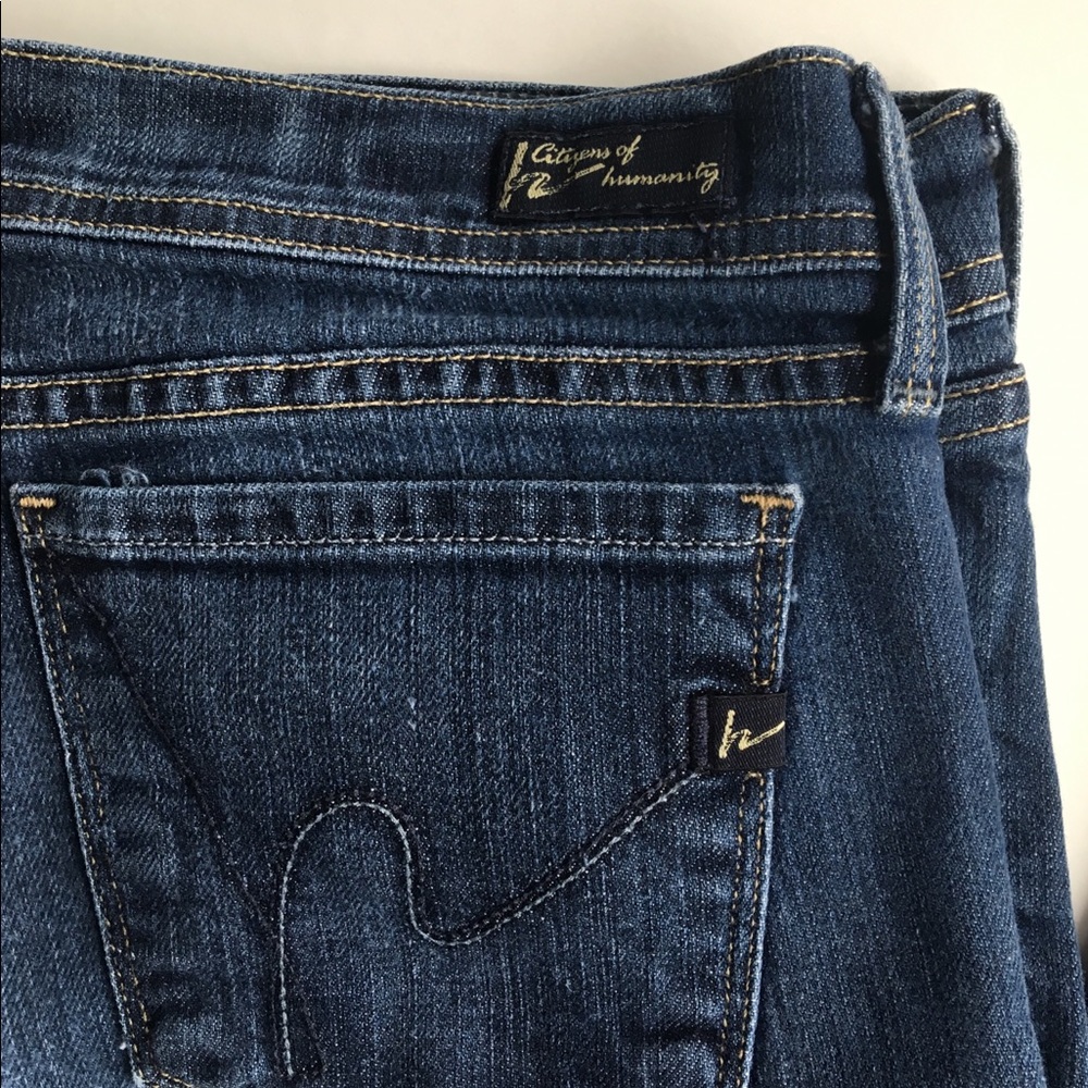 Citizens of humanity Ingrid low waist flare sz 29